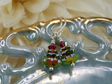 Swarovski Christmas Tree Earrings