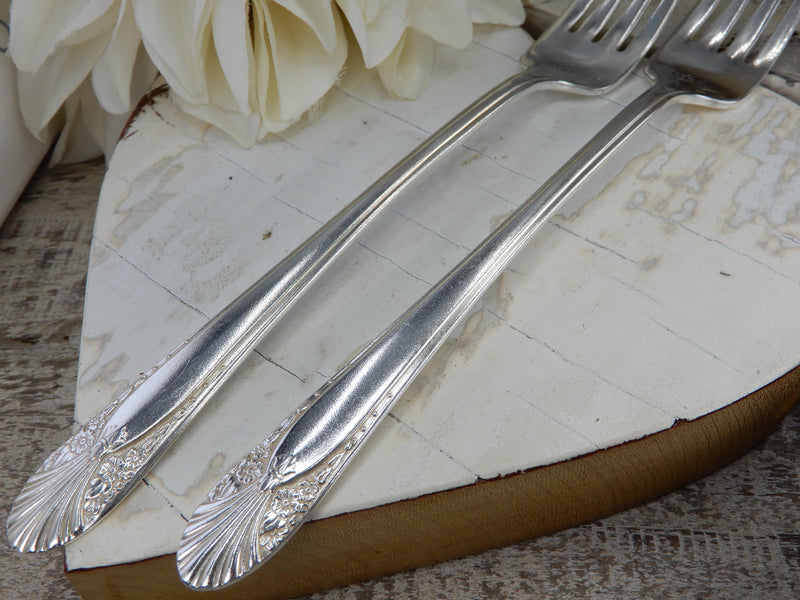 Vintage Silverware Wedding Cake Forks