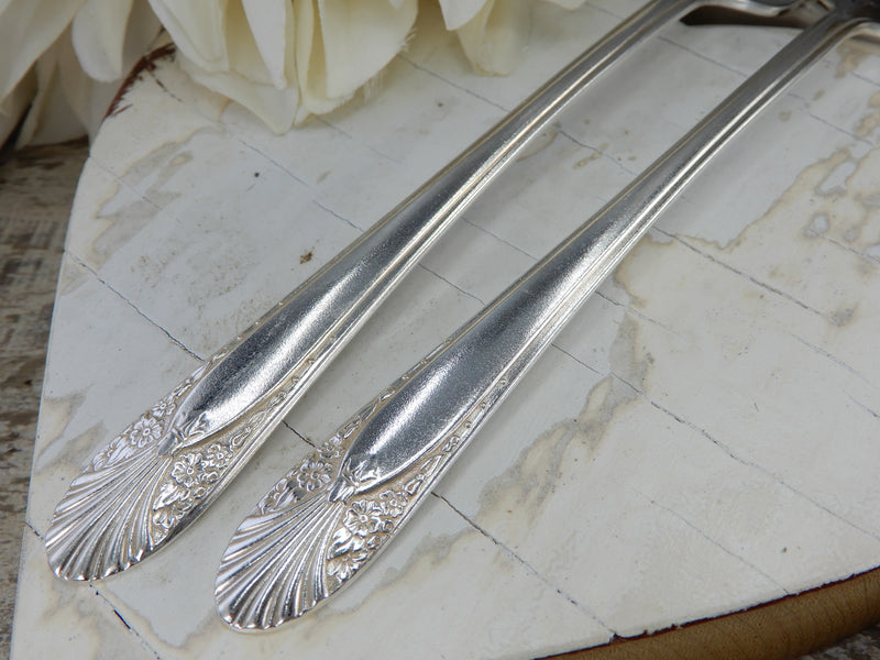 Vintage Silverware Wedding Cake Forks