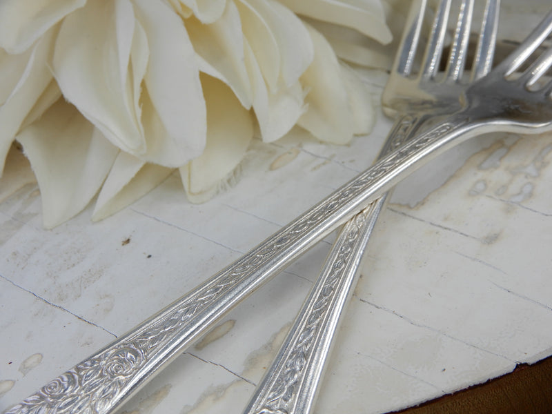 Vintage Silverware Wedding Cake Forks