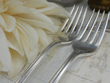 Vintage Silverware Wedding Cake Forks