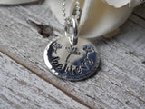 Stamped Believe Necklace