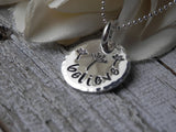Stamped Believe Necklace