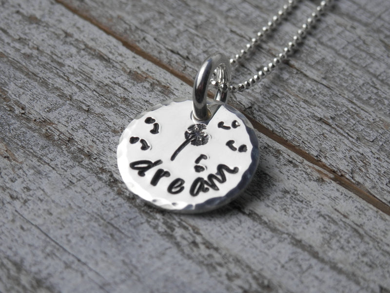 Stamped Dream Necklace