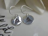 Sterling Silver Sailboat Earrings