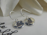 Sterling Silver Sailboat Earrings