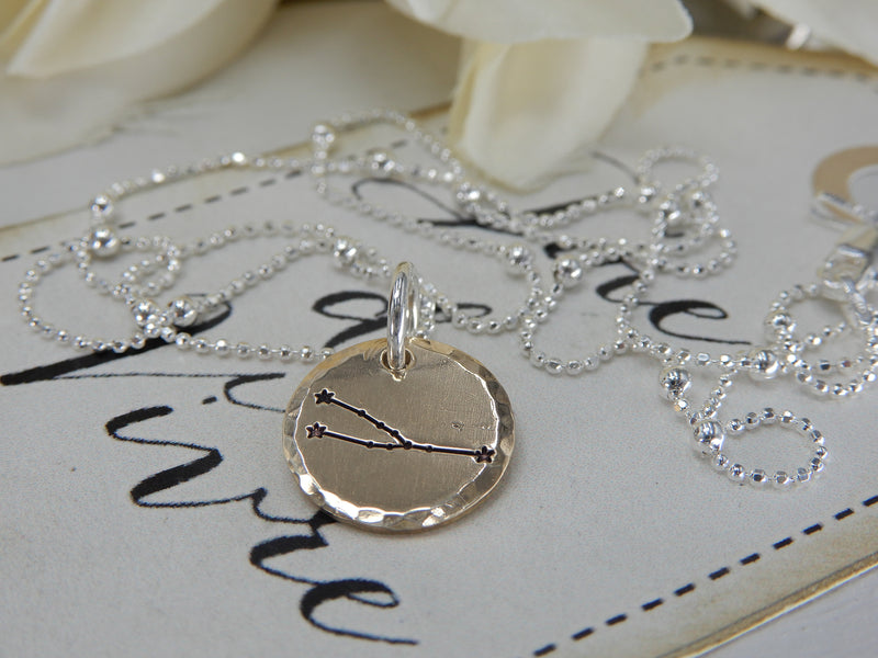 Taurus Zodiac Sign Necklace