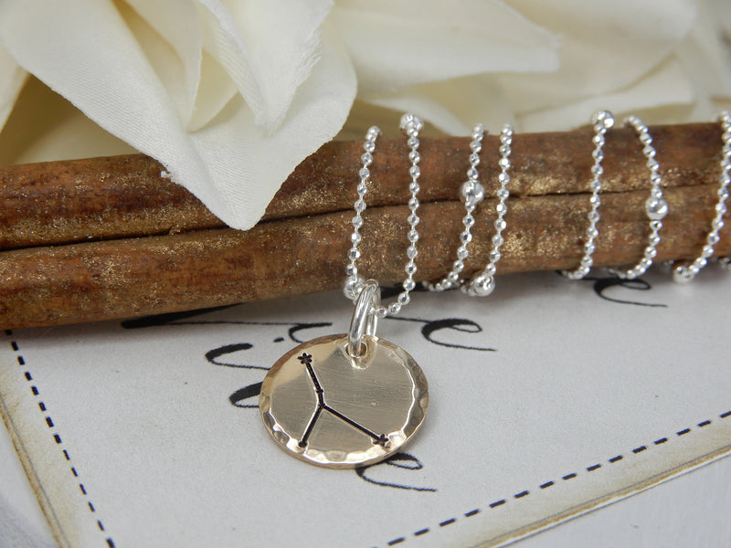 Cancer Zodiac Sign Necklace