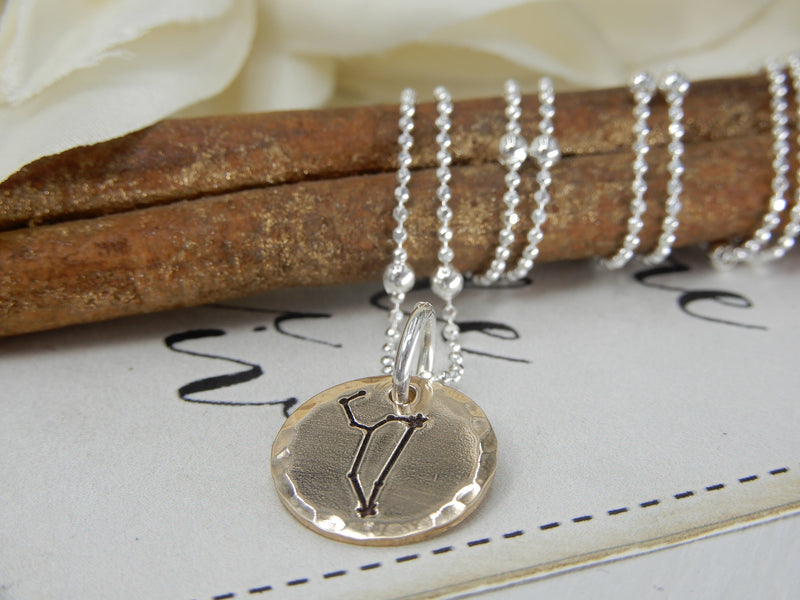 Leo Zodiac Sign Necklace