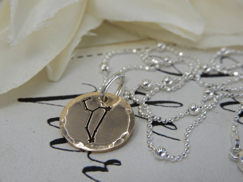 Leo Zodiac Sign Necklace