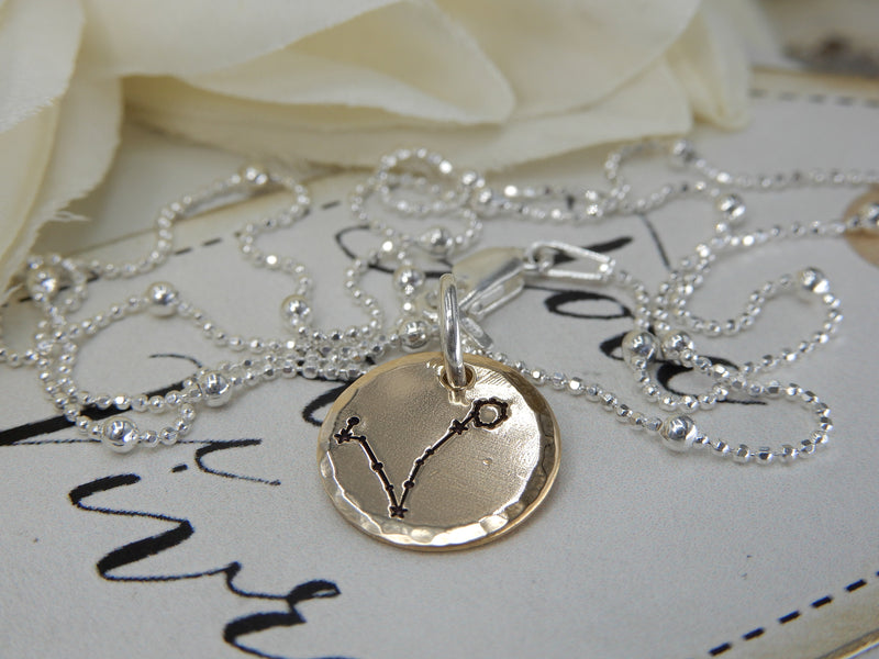 Picses Zodiac Sign Necklace