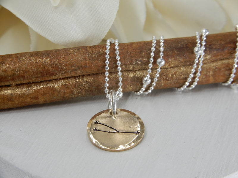 Taurus Zodiac Sign Necklace