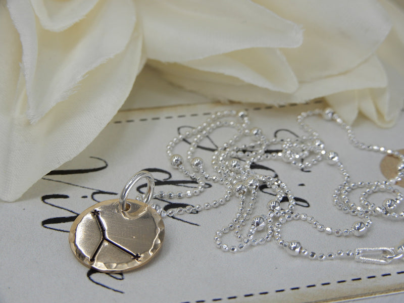 Cancer Zodiac Sign Necklace