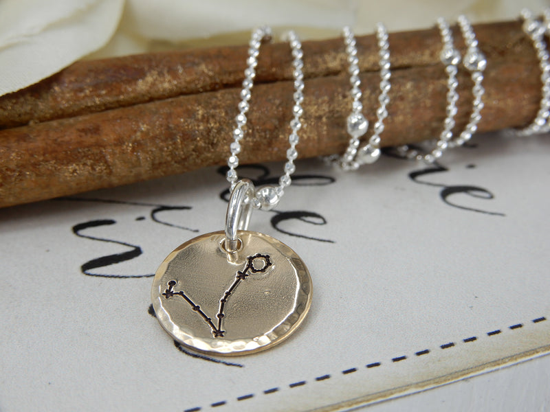 Picses Zodiac Sign Necklace