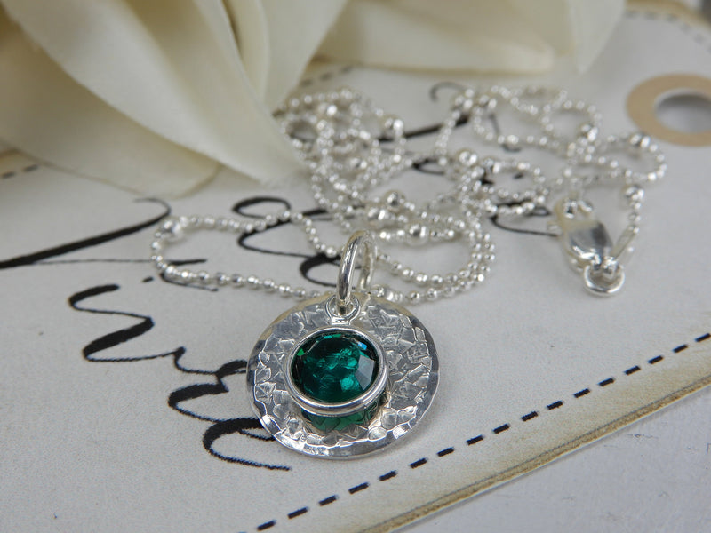 Swarovski May Birthstone Necklace