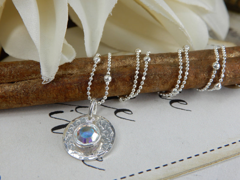 Swarovski April Birthstone Necklace