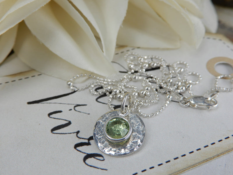 Swarovski August Birthstone Necklace